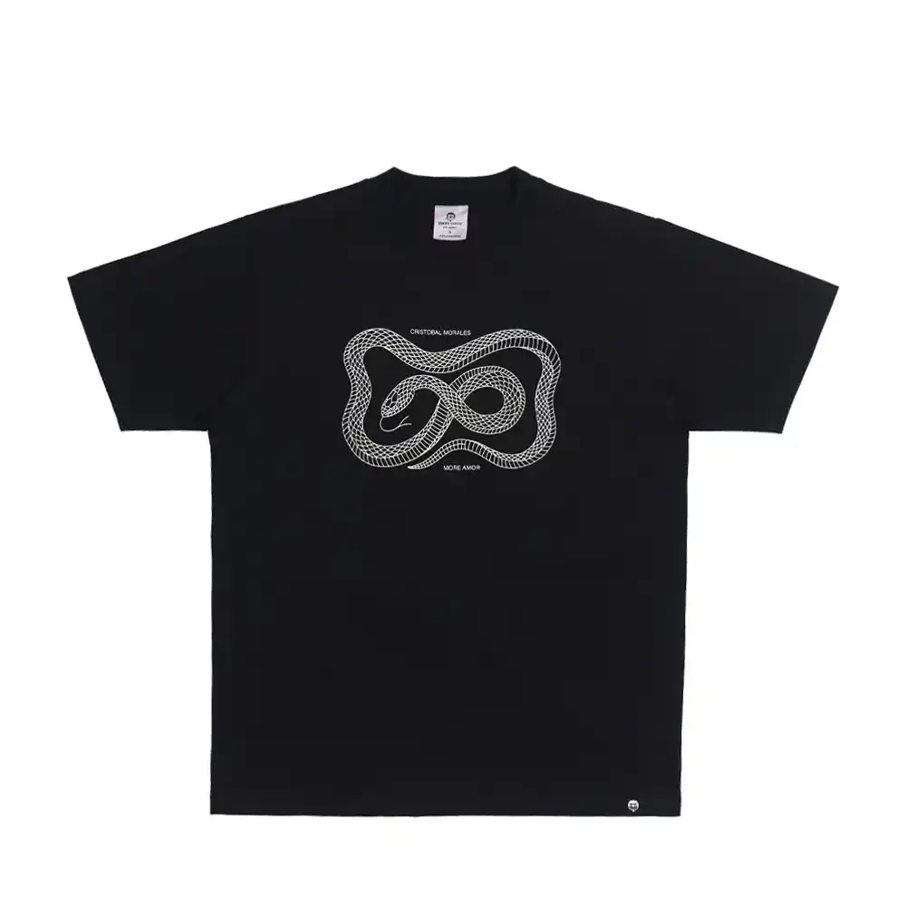 MoreAmor Polera Snake Black Cristobal Morales