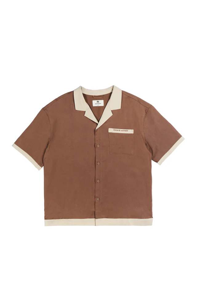 MoreAmor Camisa Fire Eyes Brown Sequia