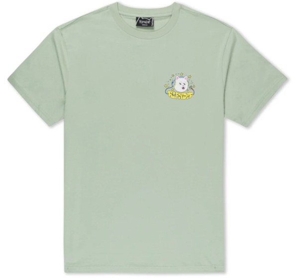 RIPNDIP Polera Shroom Song Tee Sage
