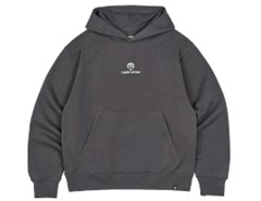 More Amor Polerón Hoodie Cute Flowers Gray