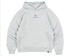 More Amor Polerón Hoodie Flying Swang Gris Melange
