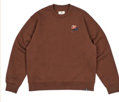 More Amor Polerón Crewneck Lady In A Rose Brown