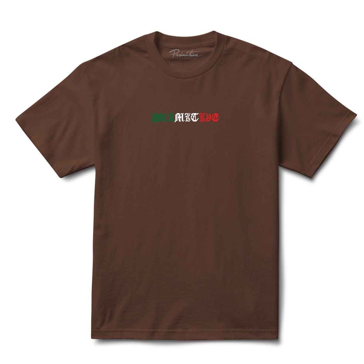 Primitive Polera Glory HW Tee Brown