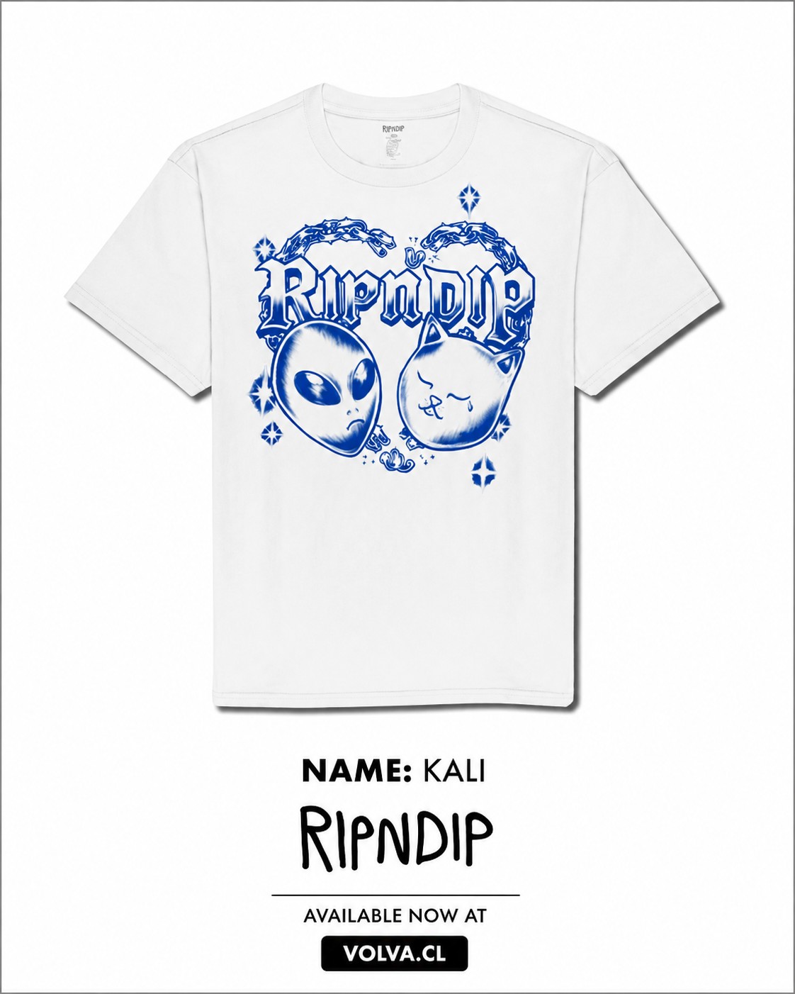 RIPNDIP Polera Kali White