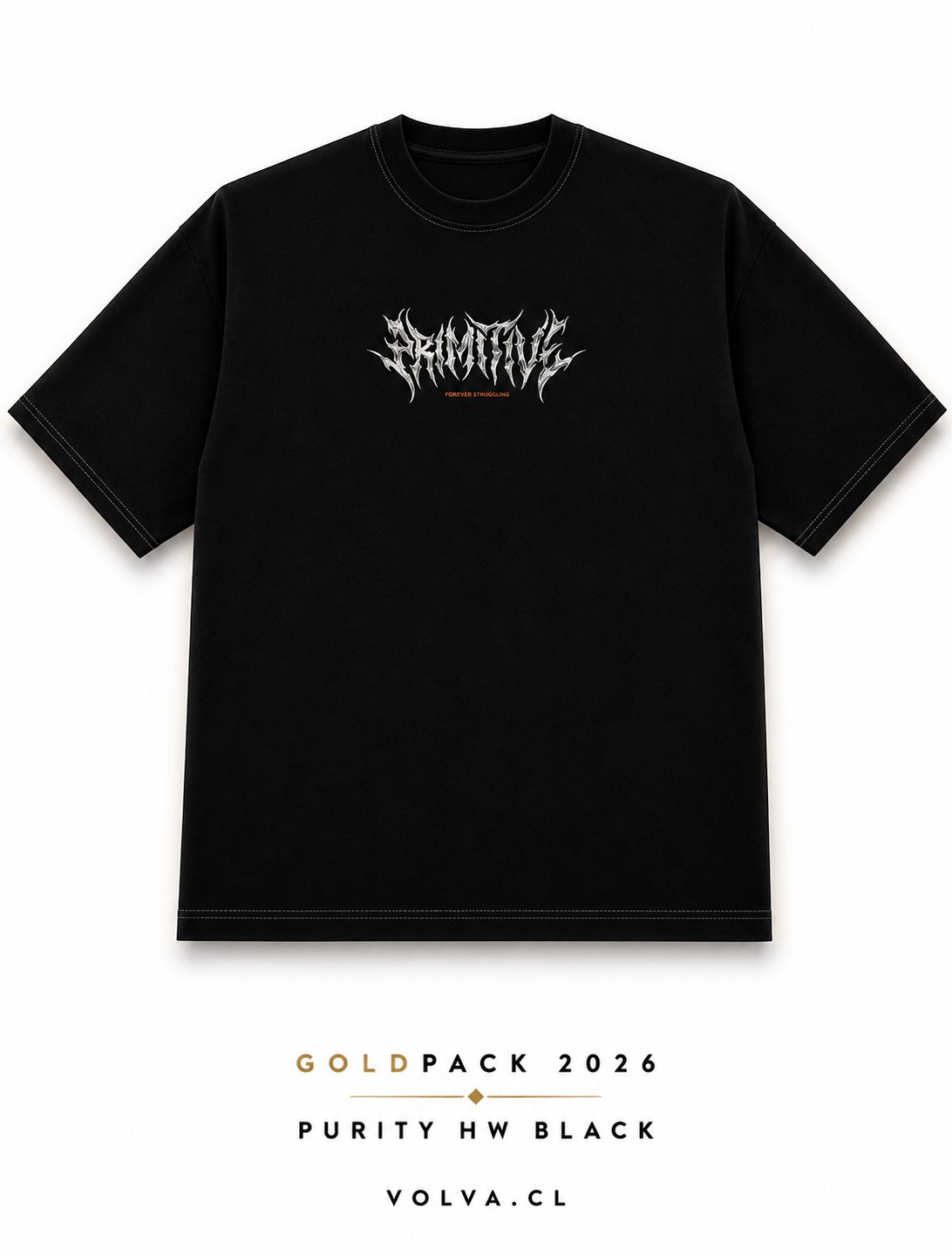 Primitive Polera Purity HW Black