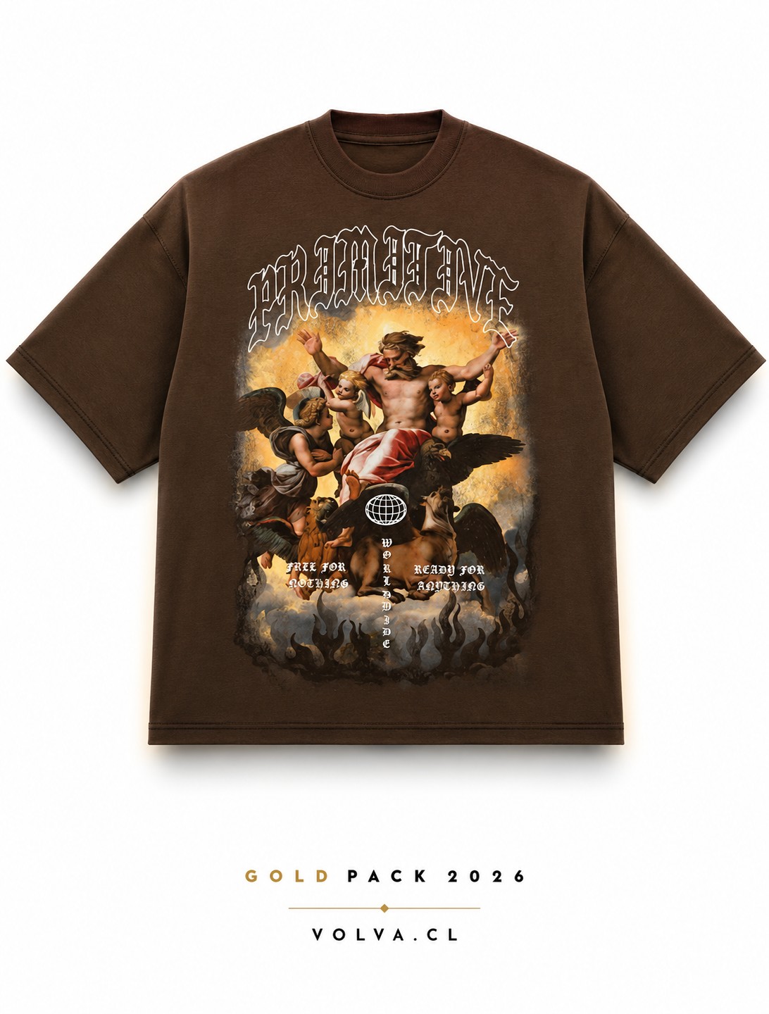 Primitive Polera Stay Ready HW Brown